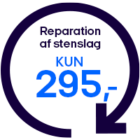 Reparation af stenslag